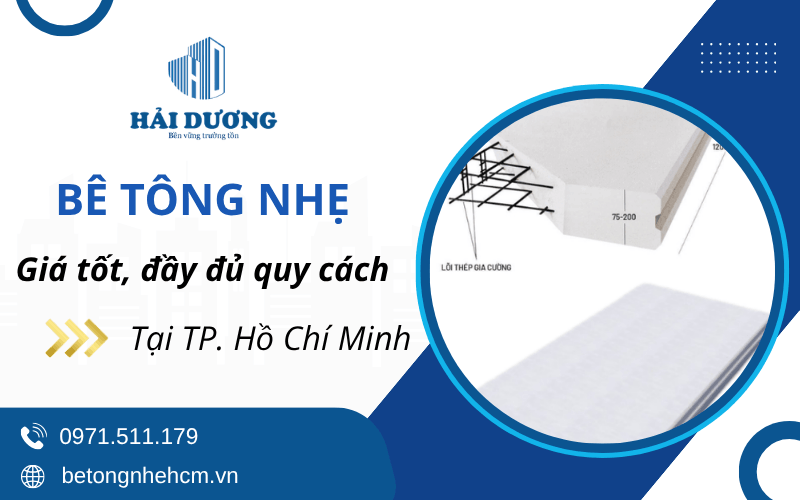 Bê tông nhẹ TPHCM