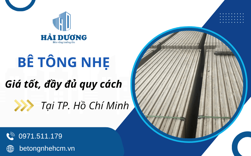 Bê tông nhẹ TPHCM