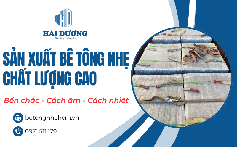 sản xuất bê tông nhẹ